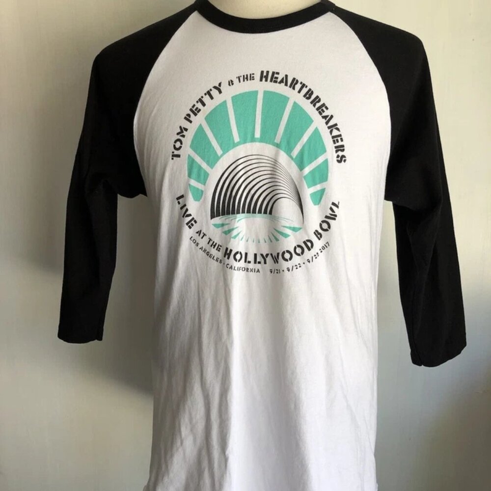 NWOT Tom Petty & The Heartbreakers (2017) Hollywood Bowl FINAL Concert Tee - Med